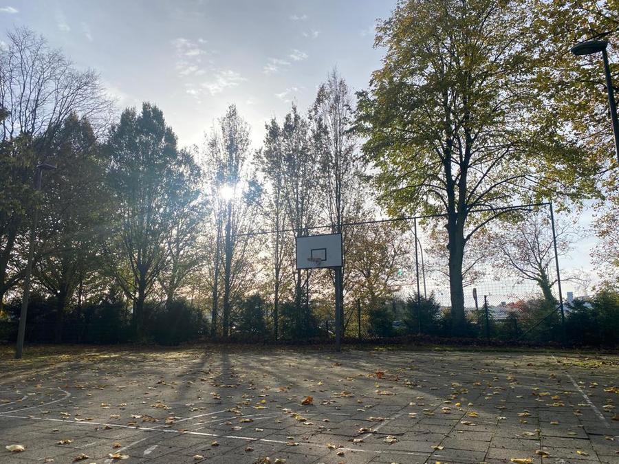 Het huidige speelplein